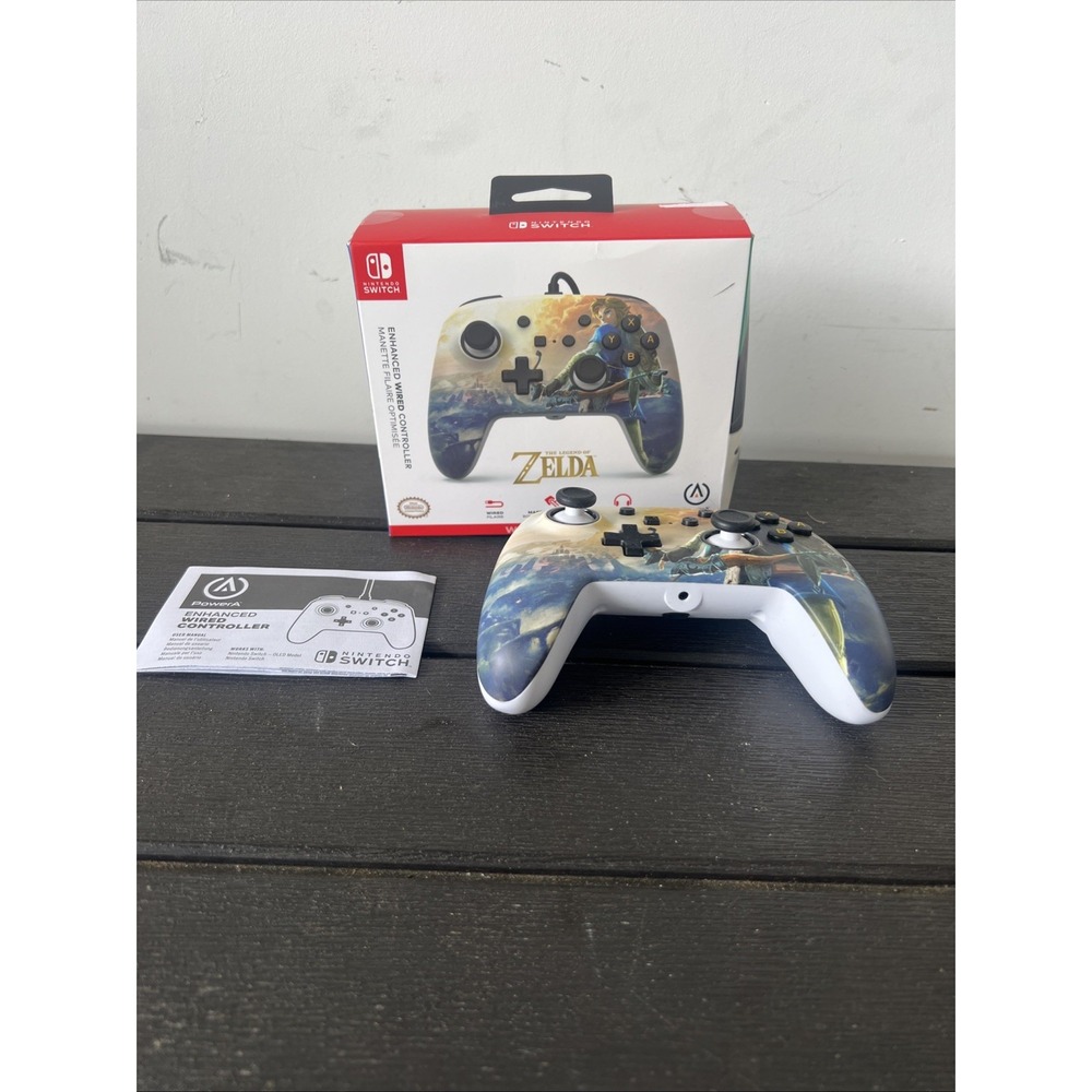 PowerA Nintendo Switch The Legend of Zelda Enhanced Wired Controller Preowned